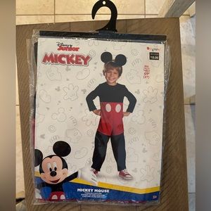 New in package Mickey Mouse costume 2T